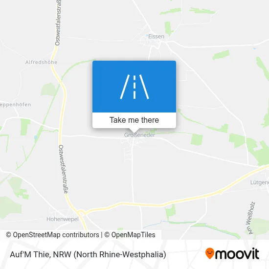 Auf'M Thie map