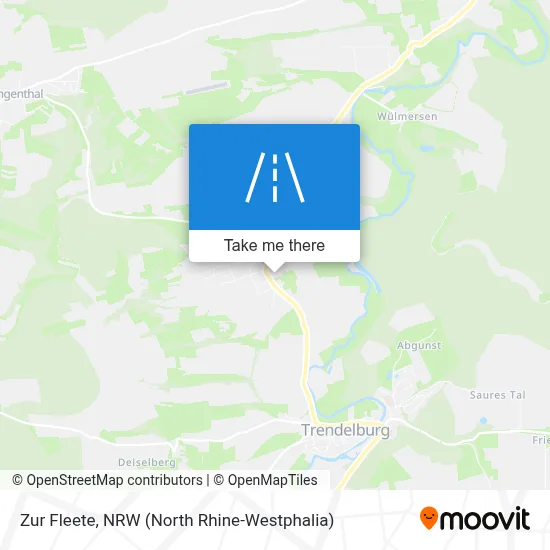 Zur Fleete map