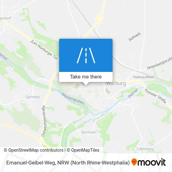 Emanuel-Geibel-Weg map