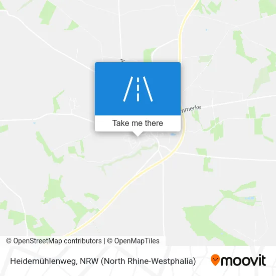 Карта Heidemühlenweg