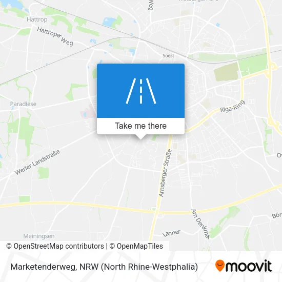 Карта Marketenderweg
