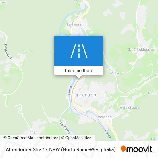 Attendorner Straße map