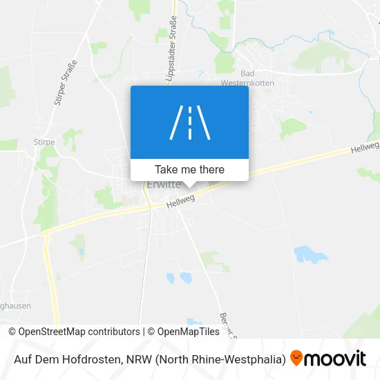Карта Auf Dem Hofdrosten