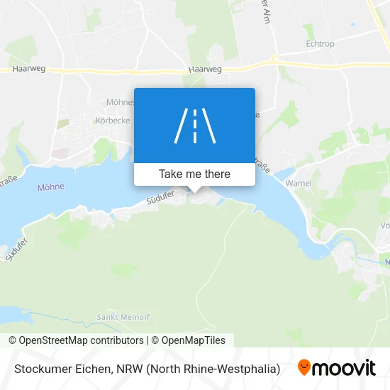 Карта Stockumer Eichen