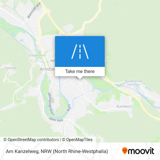 Карта Am Kanzelweg