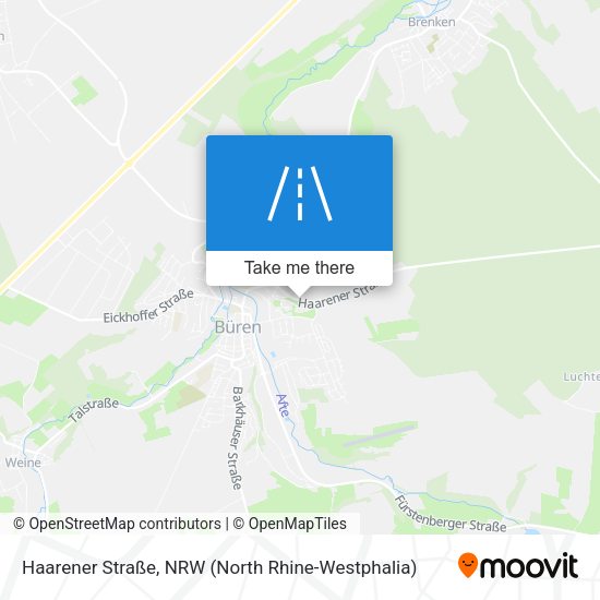 Haarener Straße map