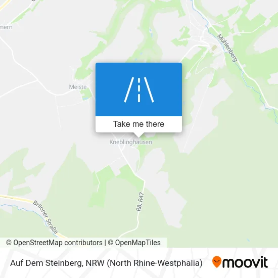 Карта Auf Dem Steinberg