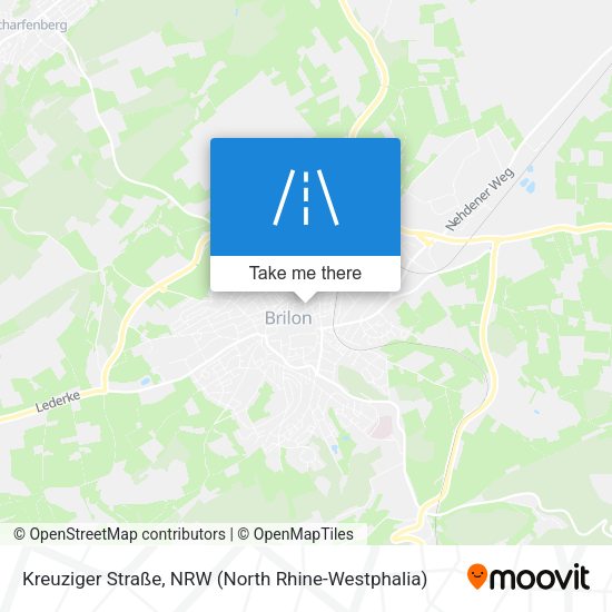 Kreuziger Straße map