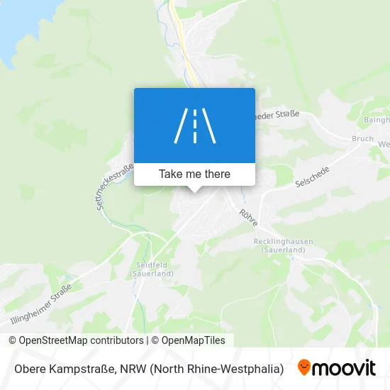 Obere Kampstraße map