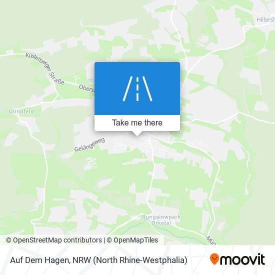 Auf Dem Hagen map