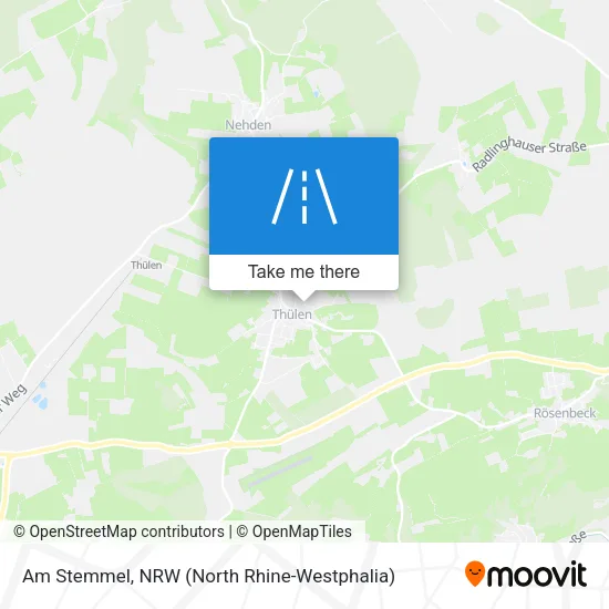 Карта Am Stemmel