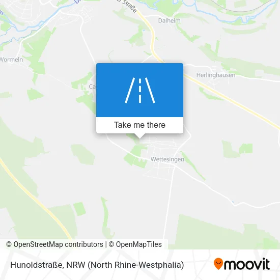 Карта Hunoldstraße