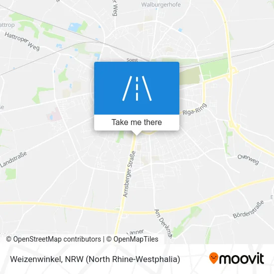 Карта Weizenwinkel