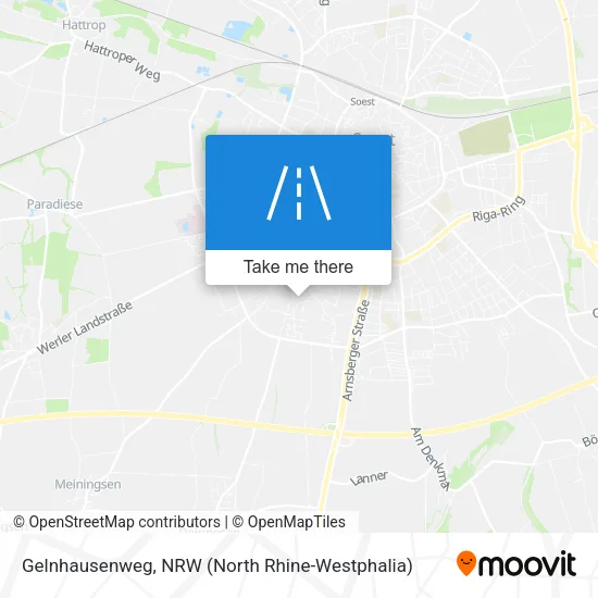Карта Gelnhausenweg