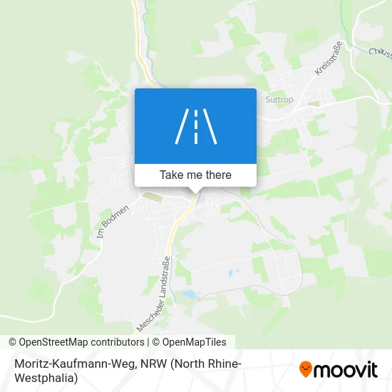 Moritz-Kaufmann-Weg map