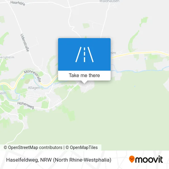 Карта Haselfeldweg