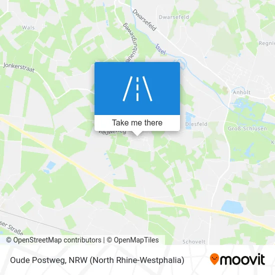 Карта Oude Postweg