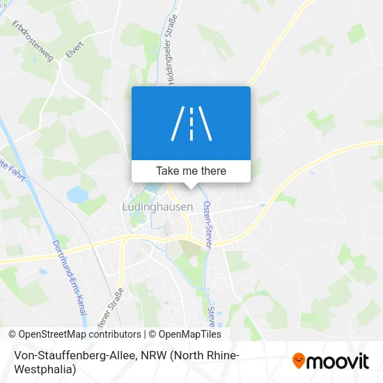 Карта Von-Stauffenberg-Allee