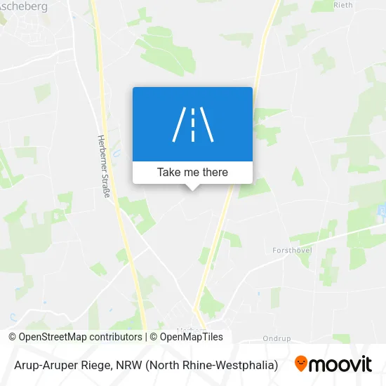 Карта Arup-Aruper Riege