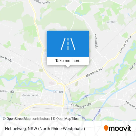 Hebbelweg map