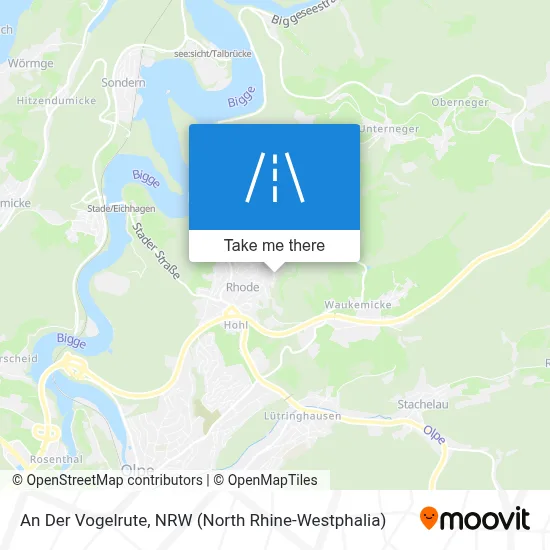 An Der Vogelrute map