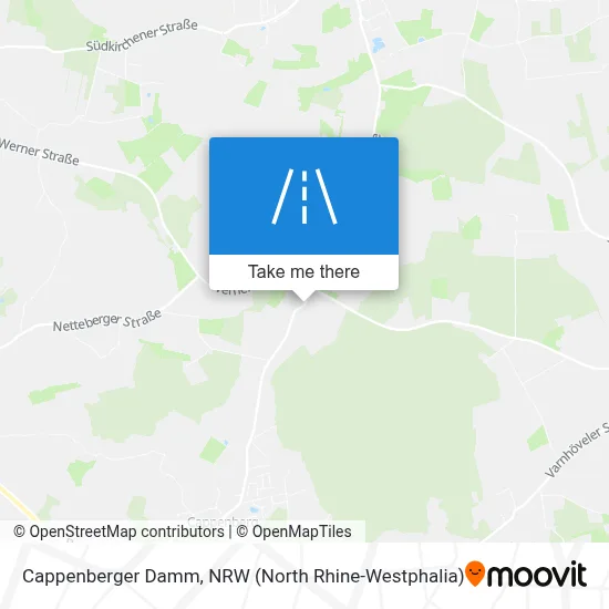 Cappenberger Damm map