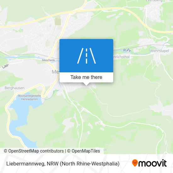 Карта Liebermannweg