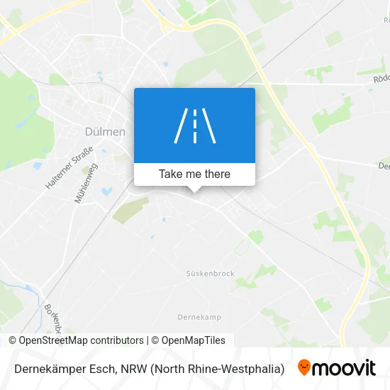 Карта Dernekämper Esch