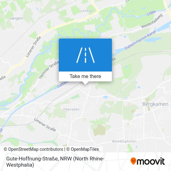 Gute-Hoffnung-Straße map