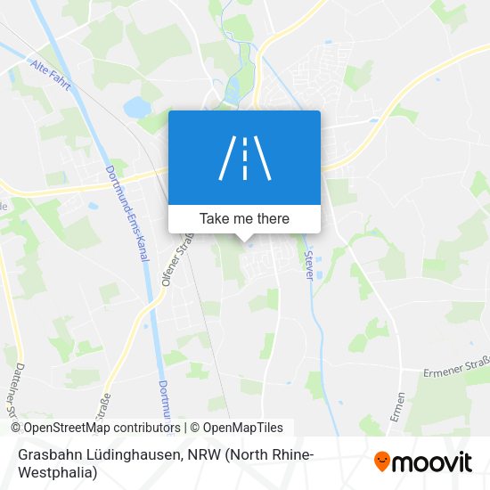 Grasbahn Lüdinghausen map