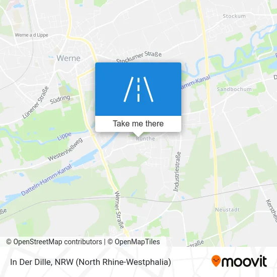 In Der Dille map