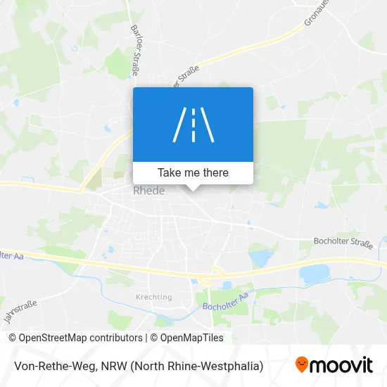 Von-Rethe-Weg map