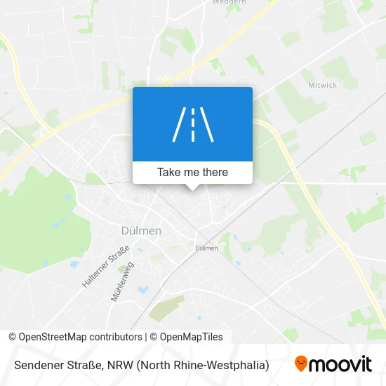 Sendener Straße map