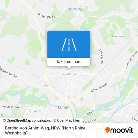 Bettina-Von-Arnim-Weg map