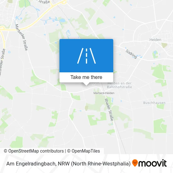 Am Engelradingbach map
