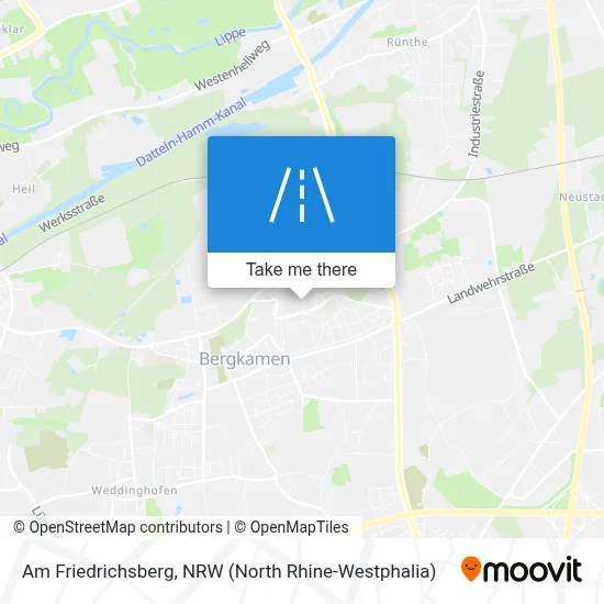 Am Friedrichsberg map