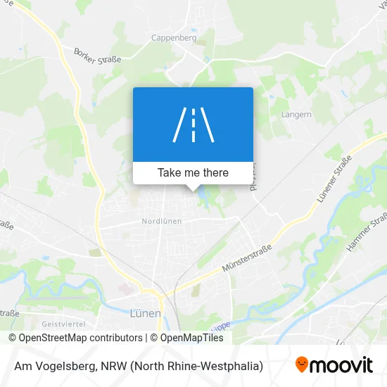 Am Vogelsberg map