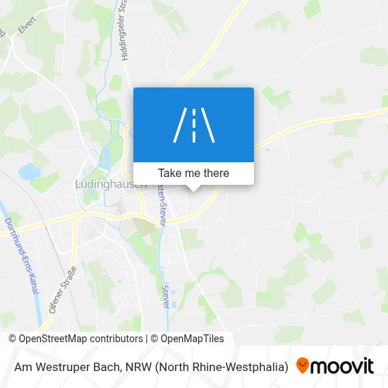 Am Westruper Bach map