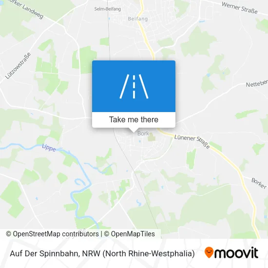 Карта Auf Der Spinnbahn
