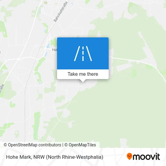 Карта Hohe Mark