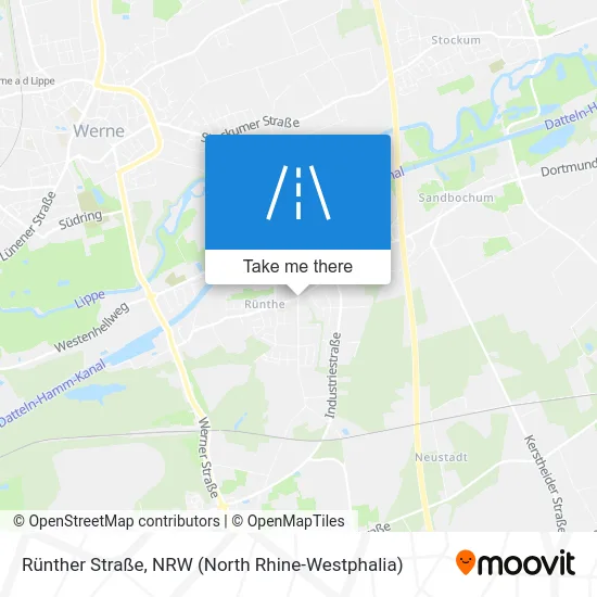 Rünther Straße map