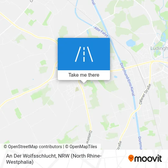 An Der Wolfsschlucht map