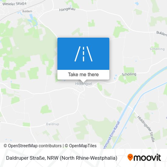 Daldruper Straße map