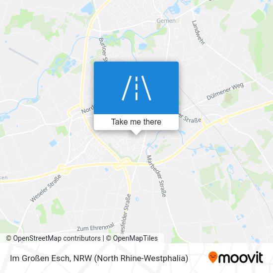 Im Großen Esch map