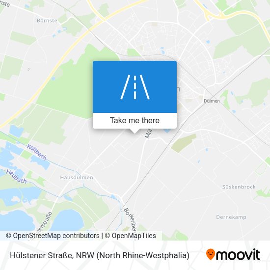 Hülstener Straße map