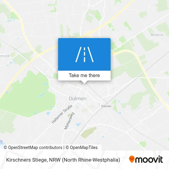 Kirschners Stiege map