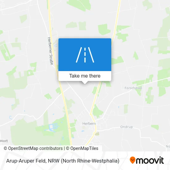 Карта Arup-Aruper Feld