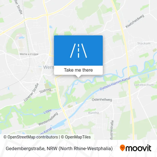 Gedembergstraße map