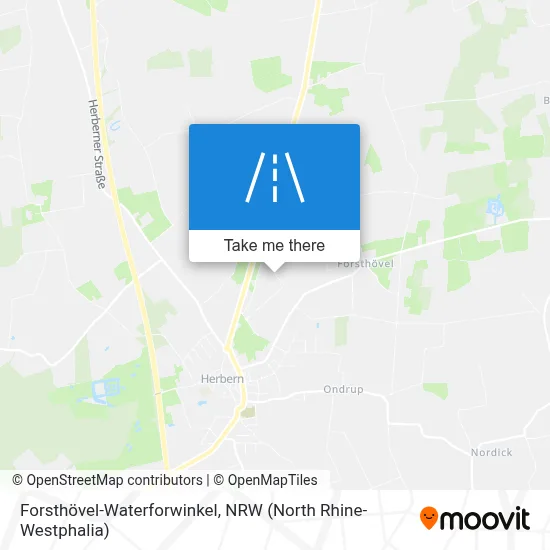 Forsthövel-Waterforwinkel map