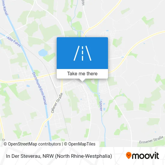 Карта In Der Steverau